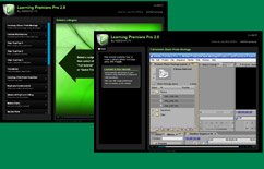 DVD Interface Learning Adobe Premiere Pro